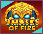Get 25 Bonus Spins on 9 Masks of Fire Slot on betway